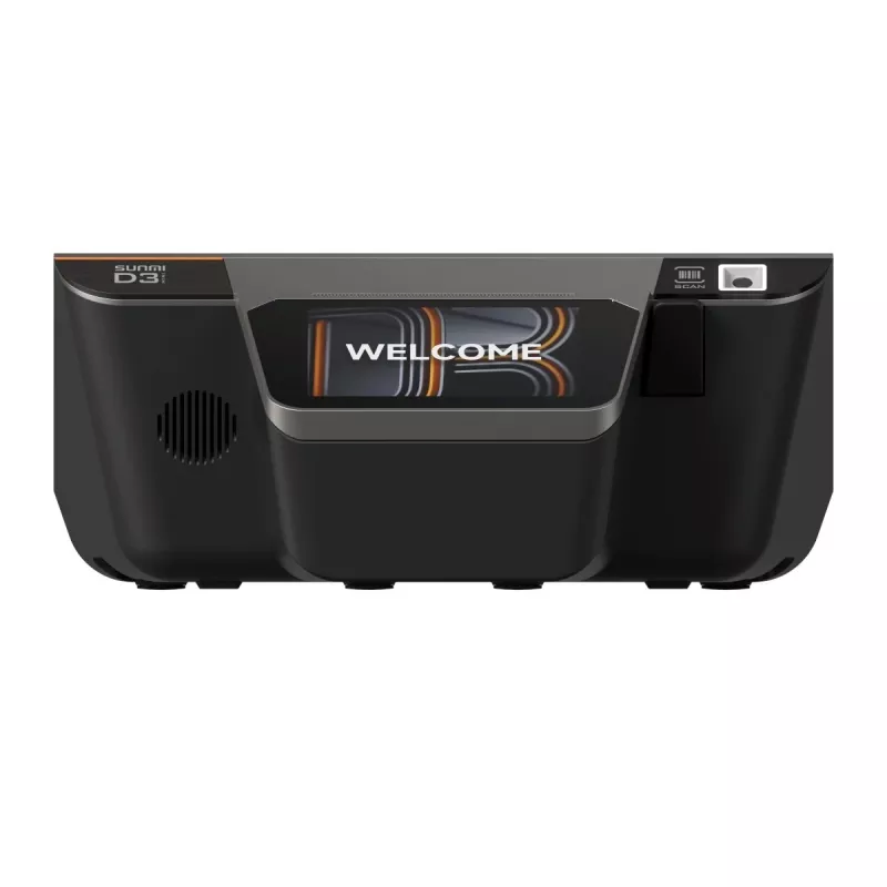 POS terminalas SUNMI D3 MINI 10,1 colio projekcinis talpinis liečiamasis ekranas su USB ir Bluetooth ryšiu