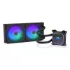 ENDORFY Navis F240 ARGB procesoriaus vandens aušintuvas 24 cm juodas 1 vnt.