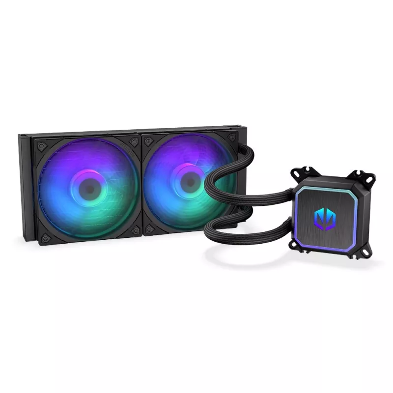 ENDORFY Navis F240 ARGB procesoriaus vandens aušintuvas 24 cm juodas 1 vnt.