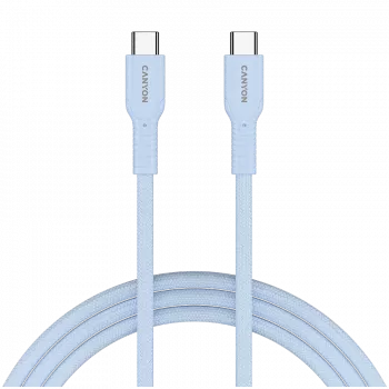 CANYON OnWire 60CL C-C 60W spalvotas pintas laidas 1m šviesiai mėlynas