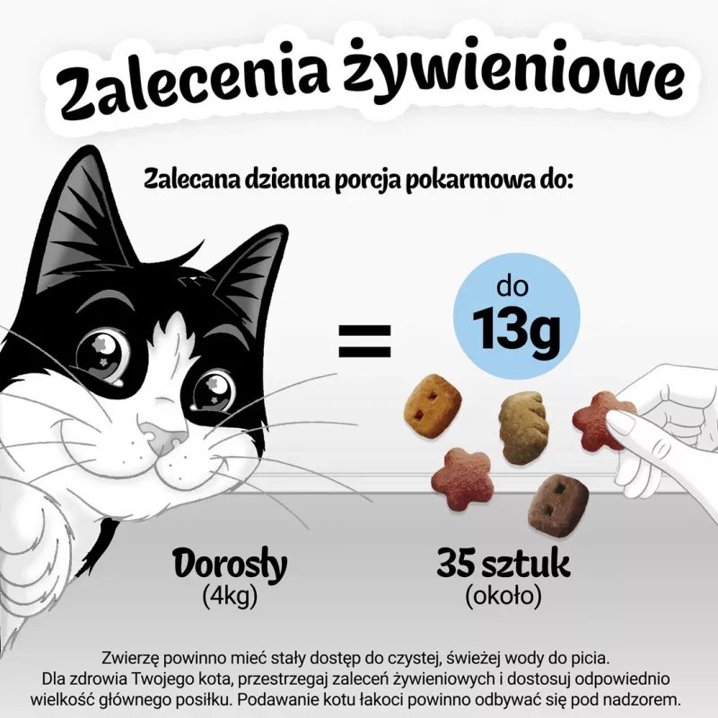 Felix Party Mix Ocean Mix skanėstai katėms 60 g – jūros gėrybių skonio traškūs kąsneliai suaugusioms katėms