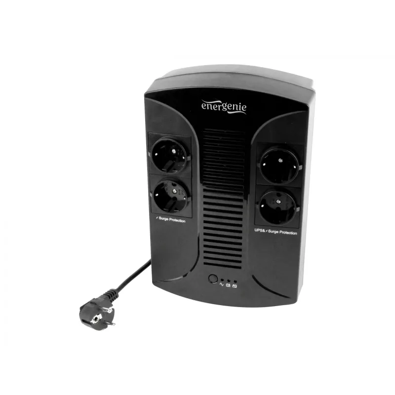 Nepertraukiamo maitinimo šaltinis EnerGenie EG-UPS-001 linijinis-interaktyvus 0,65 kVA 390 W 4 AC lizdai