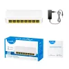 Cudy FS108D tinklo jungiklis Fast Ethernet 10/100, 8 prievadų