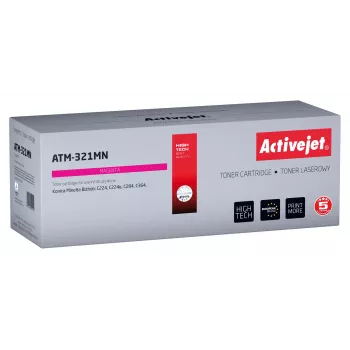 Activejet ATM-321MN Toner (atitikmuo Konica Minolta TN321M; Supreme; 25000 puslapių; purpurinė)
