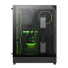 Gamemax korpusas T20 BK | Juodas | M-ATX | Maitinimo blokas neįtrauktas