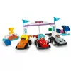 LEGO DUPLO 10445 F1 lenktynių automobiliai ir vairuotojai