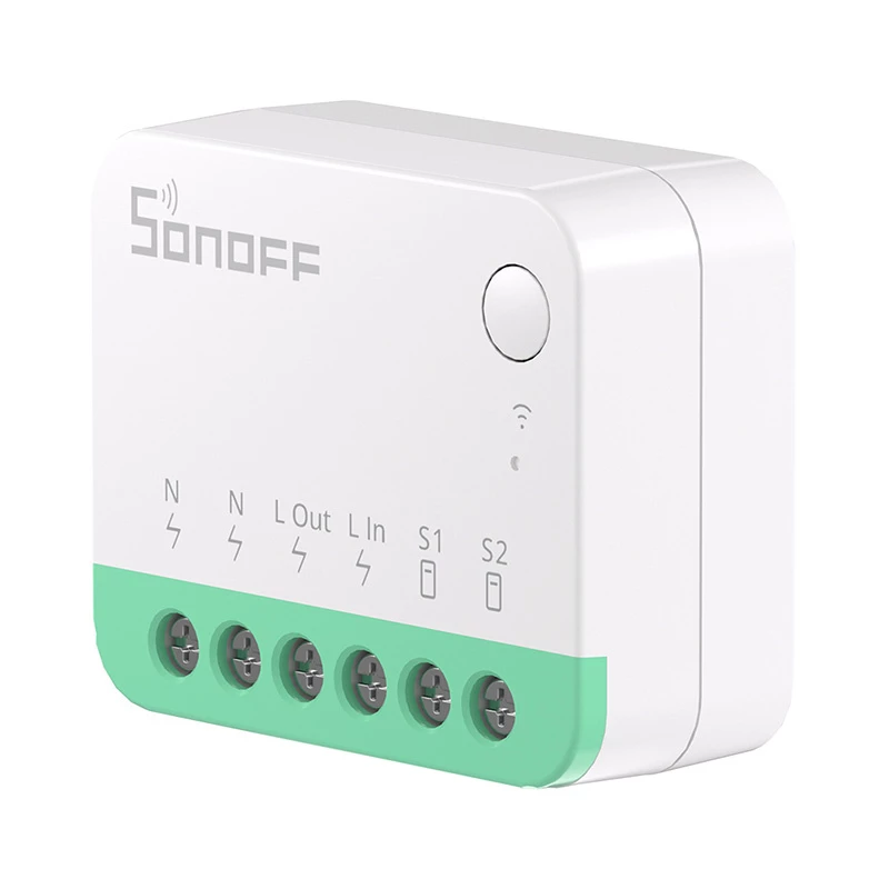 Sonoff MINIR4M Matter išmanusis WiFi mini jungiklis (HomeKit, SmartThings, Home Assistant)