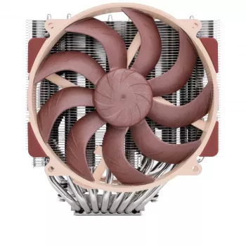 Oro aušintuvas Noctua NH-D15 G2 – dviejų 140 mm ventiliatorių procesoriaus aušintuvas, varinis, 12 V, 1500 RPM maks., tinka LGA 1150/1151/1155/1156/1200/1700 ir AM4/AM5