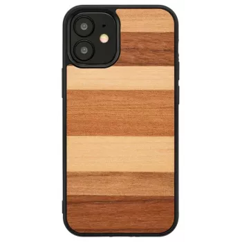 Apsauginis dėklas man and wood iPhone 12 mini – juodas