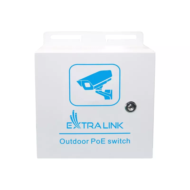 Valdomas jungiklis Extralink Minos 8x RJ45 1000Mbps PoE 200W L2