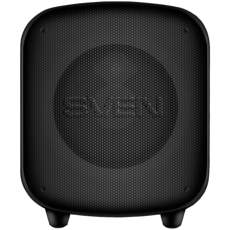Nešiojamas garsiakalbis SVEN PS-555, juodas, 65 W (RMS), TWS, Bluetooth, USB, microSD, nuotolinis valdymas, ličio baterija