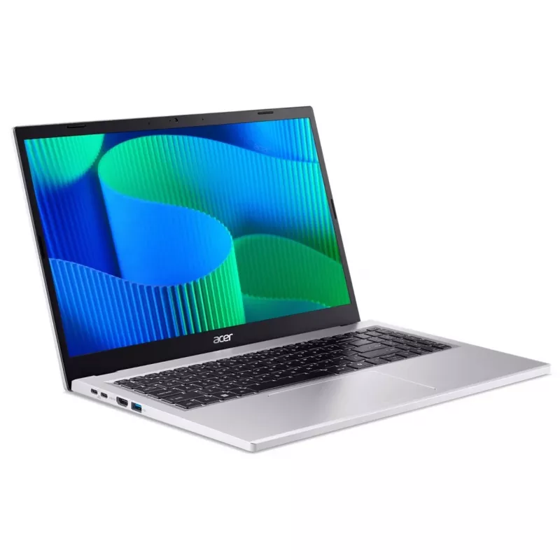 Nešiojamas kompiuteris Acer Extensa 15 EX215-57-TCO-3290 Intel i3-1315U 15,6 colio FHD 8GB DDR5 256GB SSD Wi‑Fi 6 Windows 11 Pro Education sidabrinis