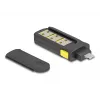 USB prievadų blokatorius DeLOCK 22031 (4 vnt., juodas/geltonas)