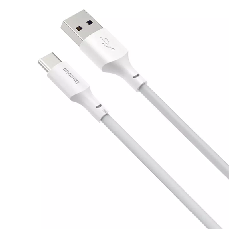 USB laidas Baseus TZCATZJ-02 1,5 m USB A USB C baltas