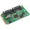 Delock Mini PCIe I/O PCIe pilno dydžio 2 x SATA 6 Gb/s (95233)