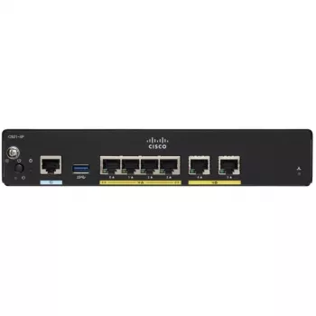 Laidinis maršrutizatorius Cisco C927-4P Gigabit Ethernet juodas