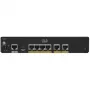 Laidinis maršrutizatorius Cisco C927-4P Gigabit Ethernet juodas