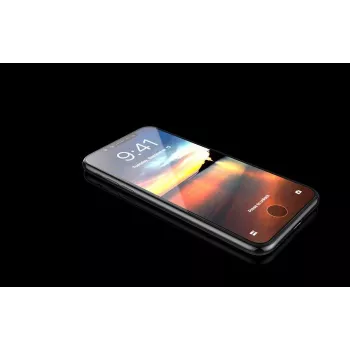 Grūdinto stiklo ekrano apsauga Devia Van Entire View, skirta iPhone XR 6,1 colio – juoda