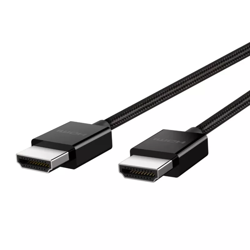 Belkin Ultra High Speed HDMI kabelis, HDMI (M) į HDMI (M), 2,0 m, juodas (AV10176BT2M-BLK)