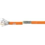 LogiLink Professional – Bėginis kabelis – 100 m – 7,5 mm – SFTP, PiMF – Cat.7 neapdorotas kabelis – halogenų neturintis, tvirtas, dvigubas – oranžinis