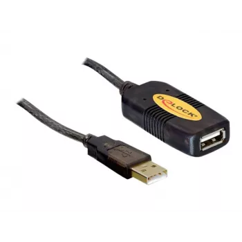 USB laidas DeLOCK 82446 USB 2.0 10 m juodas