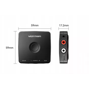Vention Bluetooth 5.1 garso siųstuvas-imtuvas