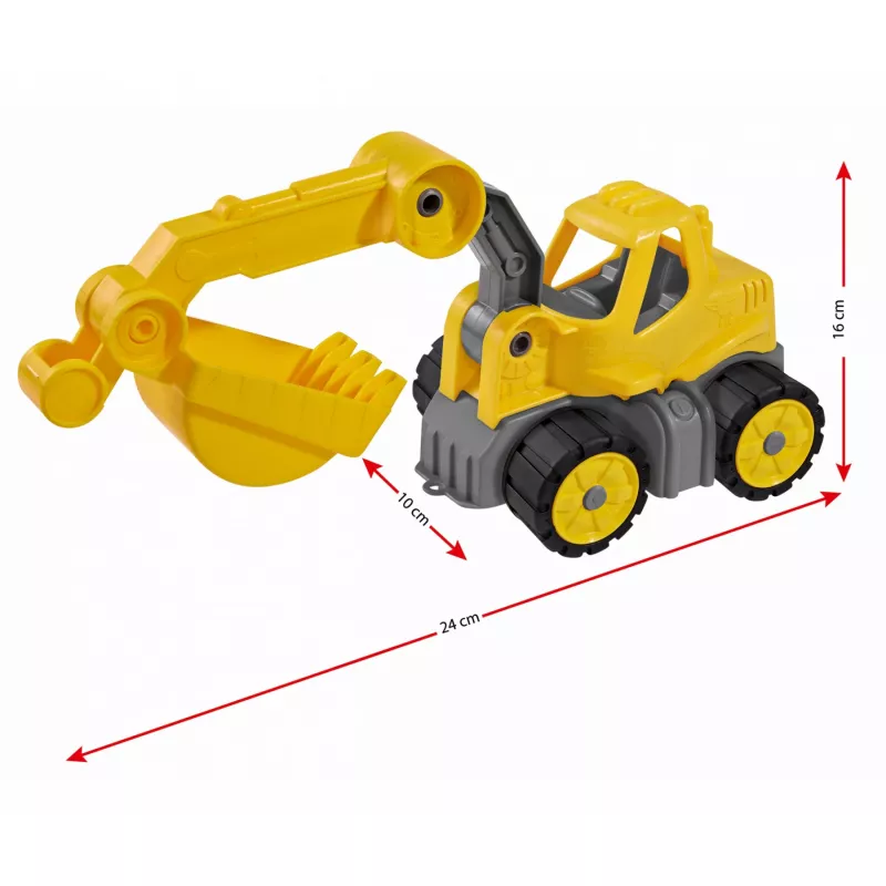 Power Worker Mini Ekskavatorius, Žaislinė Transporto Priemonė