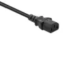 Prailginimo laidas QOLTEC 50459 IEC C13–C14 1,5 m