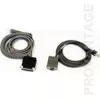 Datalogic CAB-434 RS232 PWR 9P moteriškas suvyniotas kabelis