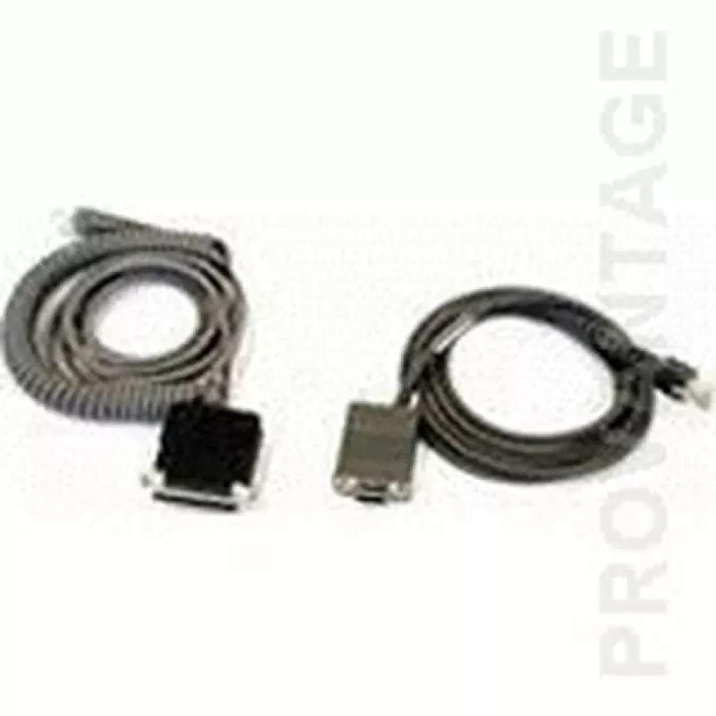 Datalogic CAB-434 RS232 PWR 9P moteriškas suvyniotas kabelis