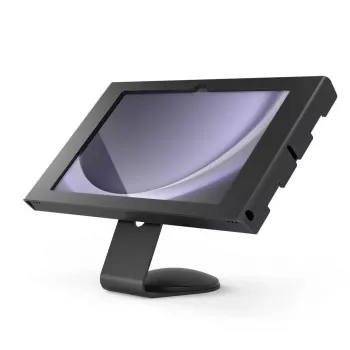 Compulocks Galaxy Tab A9 Apex Enclosure Core Stand - Gehäuse - für Tablett - verriegelbar - Metall - Schwarz - Bildschirmgröße: 22,1 cm (8,7) - Theke,