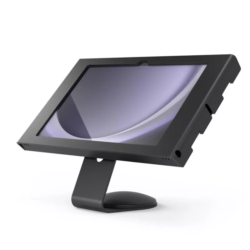 Compulocks Galaxy Tab A9 Apex Enclosure Core Stand - Gehäuse - für Tablett - verriegelbar - Metall - Schwarz - Bildschirmgröße: 22,1 cm (8,7) - Theke,