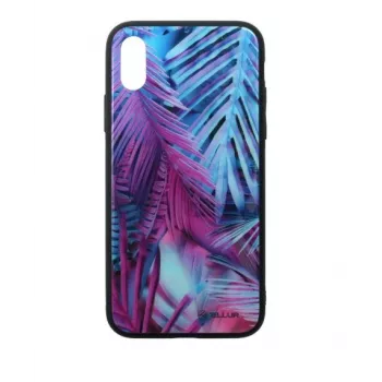 Apsauginis grūdinto stiklo gaubtelis su spaudiniu Tellur, skirtas iPhone XS