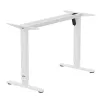 Elektrinis reguliuojamo aukščio stalas ergo office ER-400 W — maksimalus aukštis 1160 mm, maksimali apkrova 80 kg
