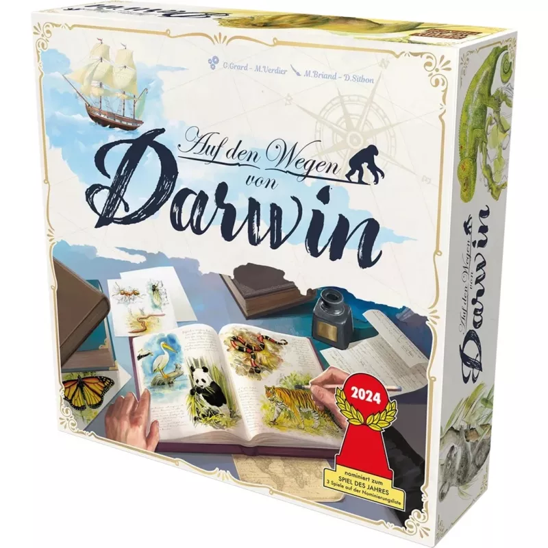 Stalo žaidimas „to den Wegen von Darwin“