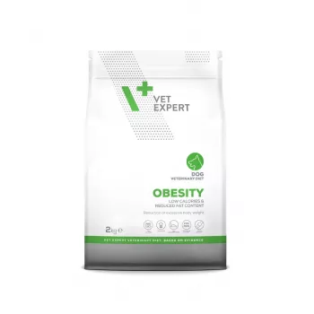 VETEXPERT Veterinary Diet Obesity Dog sausas ėdalas šunims, 2 kg