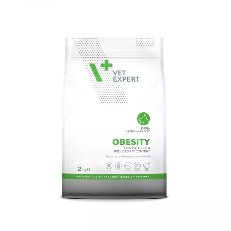VETEXPERT Veterinary Diet Obesity Dog sausas ėdalas šunims, 2 kg
