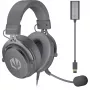 Ausinės ENDORFY VIRO Plus USB Alt Gray, žaidimų, tamsiai pilkos, USB-A, 3,5 mm lizdas, 7.1 virtualus garsas