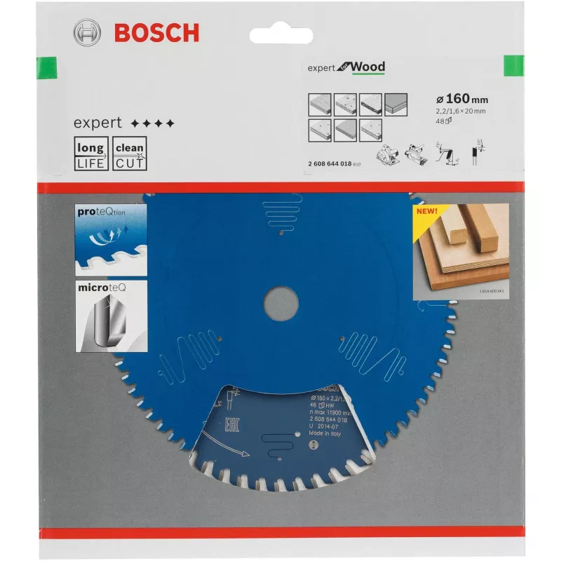 Pjūklo diskas medžiui Bosch 2608644018 160 mm