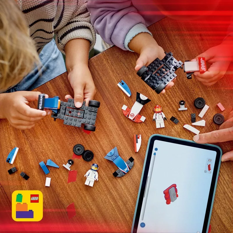 LEGO CITY 60464 F1 - Williams Racing & Haas F1 lenktyniniai automobiliai