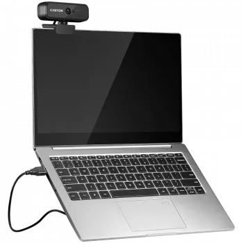 Canyon C2N 1080P Full HD 2.0Mega fiksuoto fokusavimo internetinė kamera USB 2.0