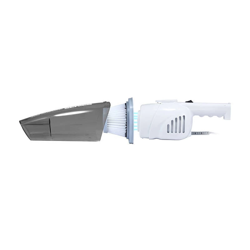 Stiklinis dulkių siurblys Deerma DX118C — 600 W, HEPA, cikloninis, be maišelio 1,2 L, AC, 5 m laidas, baltas