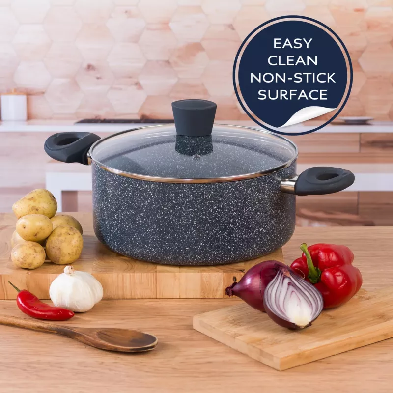 Keptuvių rinkinys Russell Hobbs RH02818EU7, 5 dalių, su akmens danga