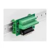DeLOCK D-Sub 25 kontaktų moteriškas į terminalų bloką adapteris DIN bėgiui 51mm x 86mm x 30mm