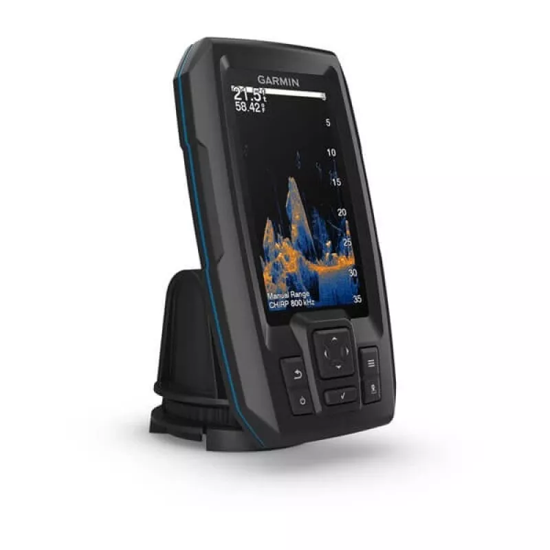 Žuvų ieškiklis GARMIN STRIKER Vivid 4cv 4 colių (10,2 cm) ekranas, 272×480 px, 300 W RMS