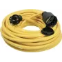Prailginimo laidas AS Schwabe 60353, 16 A, geltonas, 15 m