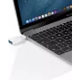Wentronic Goobay USB-C™ adapteris - USB 3.0 A lizdas, baltas - skirtas USB-C™ ir USB-A įrenginių sujungimui (66262)