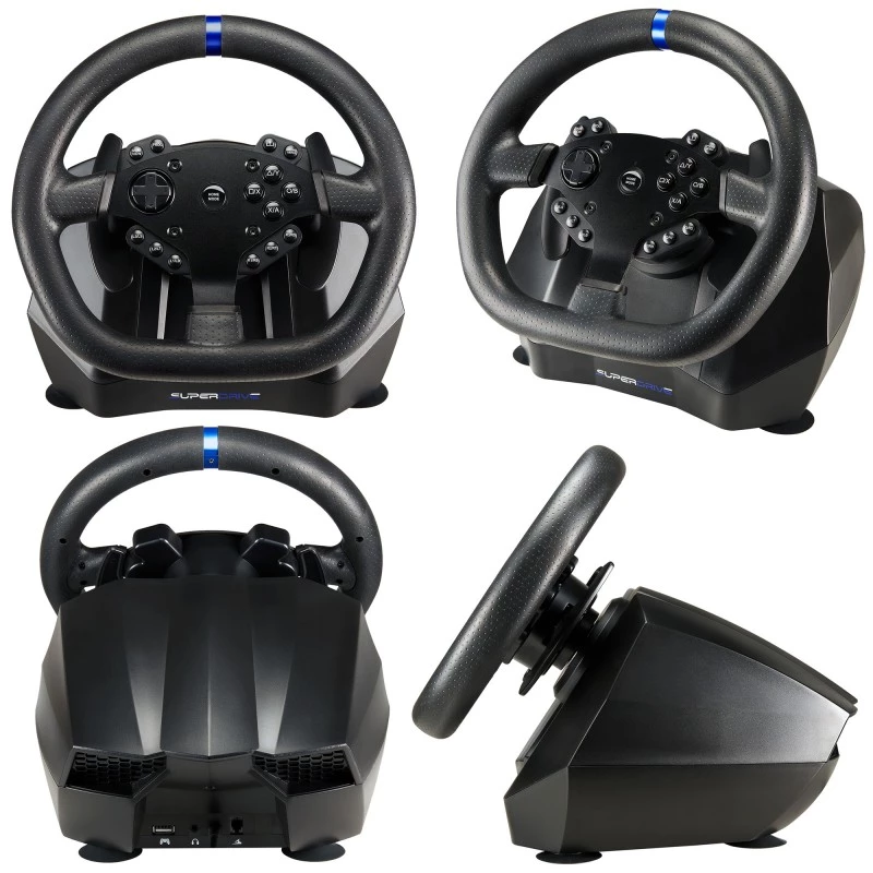 Vairas su pedalais Subsonic SA5640-NG juodas PC PlayStation 4 Xbox One