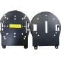 PTZOptics PTZ kameros lubinis laikiklis (didelis) juodas PT-CM-3-BK