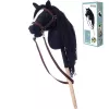 Arklys ant pagaliuko HOPPIHORSE Hobby Horse A4 juoda